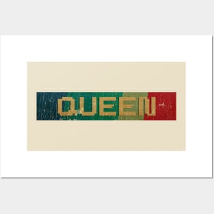 Queen  - RETRO COLOR - VINTAGE Posters and Art